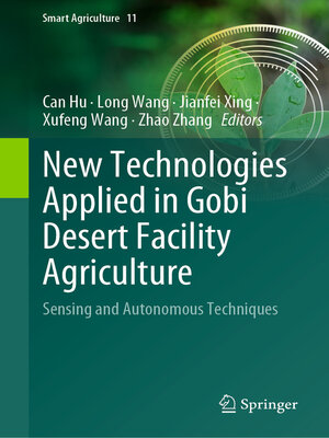 cover image of New Technologies Applied in Gobi Desert Facility Agriculture